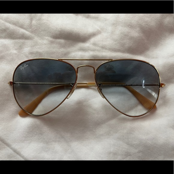 Ray-Ban Aviator light blue Gradient sunglasses - Picture 2 of 7